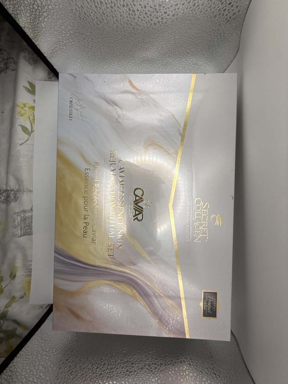 Secret Collagen Caviar Essence Skin Rejuvenation Ritual Set